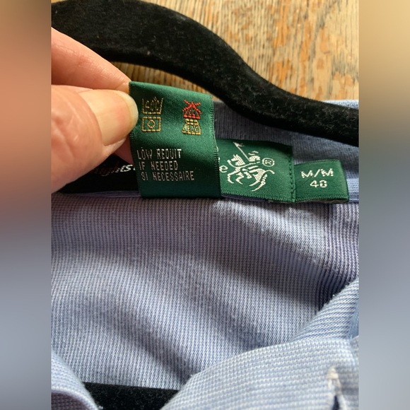 Vtg Knights Of The Round Table Polo Shirt M/M 40  Pastels Stripes Golf Grandpa - Picture 3 of 9